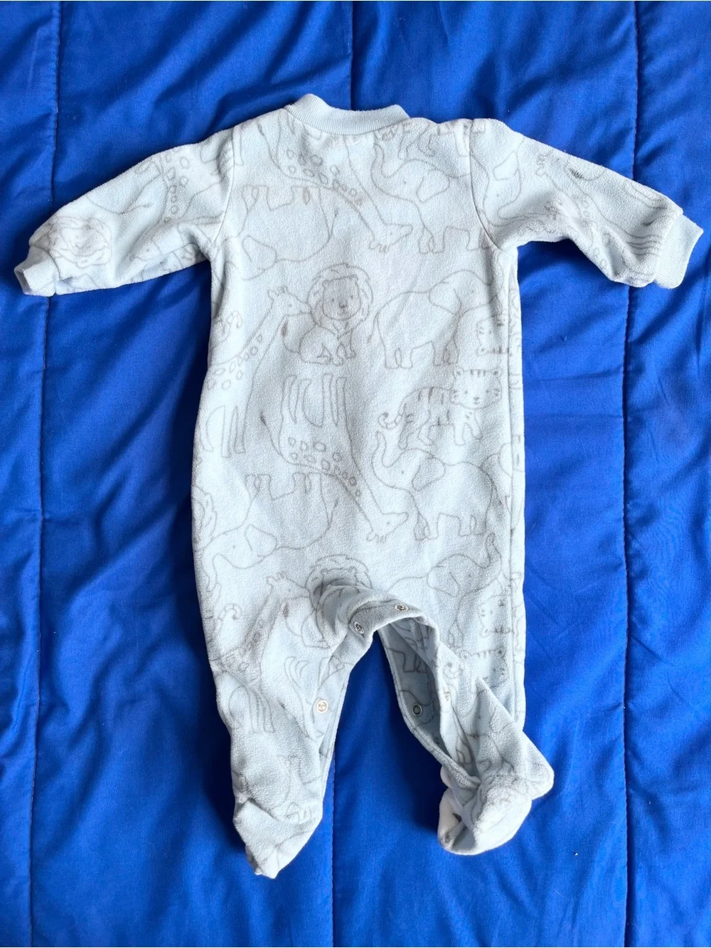 CARTER’S Baby Fleece Footed Pajamas (5) 0-3 Months